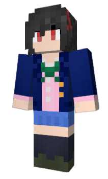 Minecraft skin MikuuChan