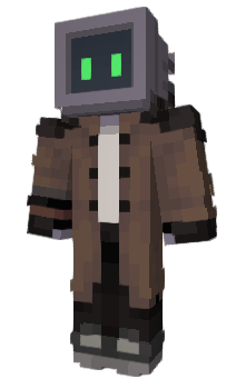 Minecraft skin RoboTea