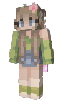 Minecraft скін по ніку Bllondieee