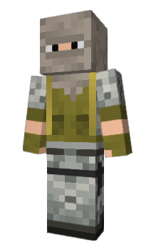 Minecraft skin GoldenBrown