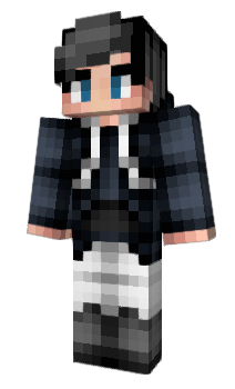 Minecraft skin BrightBlue