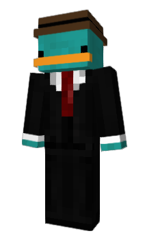 Minecraft skin PerryCuts