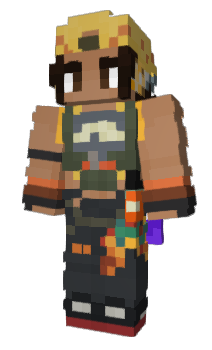 Minecraft скин по нику BrokLesnar