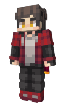 Minecraft скин по нику thefirefoxy