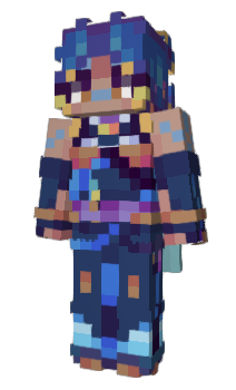Minecraft skin Blockoutline