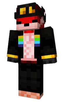 Minecraft скін по ніку CrimsonReaperFox