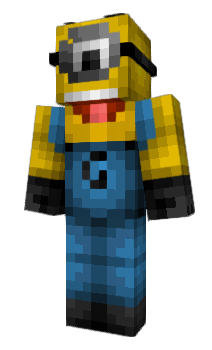 Minecraft скін по ніку Minion_Man