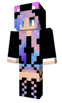 Minecraft skin AmyRoseYT