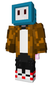 Minecraft skin Klovnwn