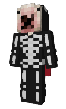 Minecraft skin PateAuNutellaa