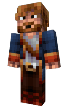 Minecraft скин по нику BlueDot