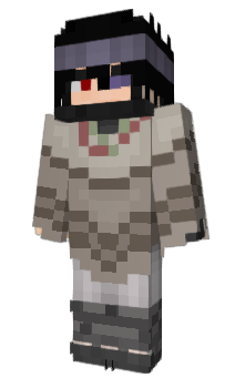 Minecraft skin GojoItadori