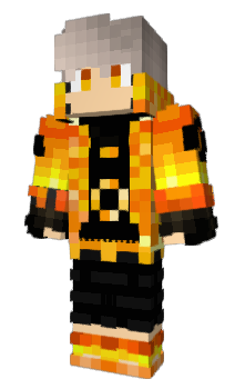 Minecraft скин по нику Orangemask