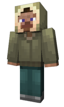 Minecraft skin ParkaSteve