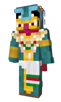 Minecraft skin Quetzalcoatl