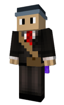 Minecraft скін по ніку GLAZEGUN