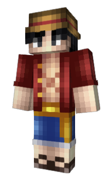 Minecraft скин по нику Luffy15