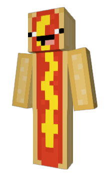 Minecraft скин по нику HotDog123