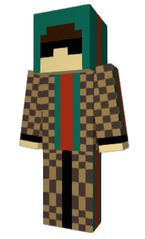 Minecraft скин по нику BlueVSRed