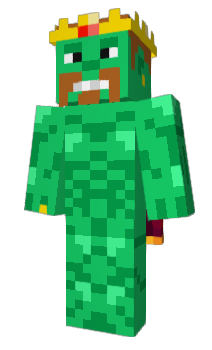 Minecraft скин по нику TheVegetableKing