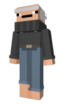 Notch Minecraft Skin With Cape