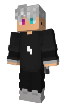 Minecraft скін по ніку GlitchedSly