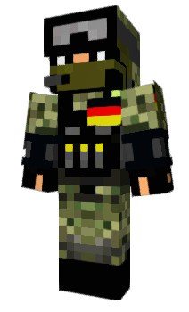 Minecraft skin b43bomber