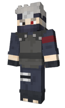 Minecraft skin KakashiHatake