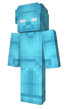 Minecraft скин по нику BlueHerobrine