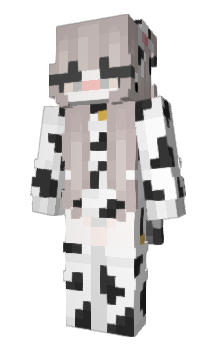 Minecraft skin UberBlackCow