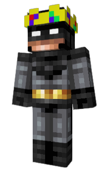 Minecraft скин по нику BatmanKing