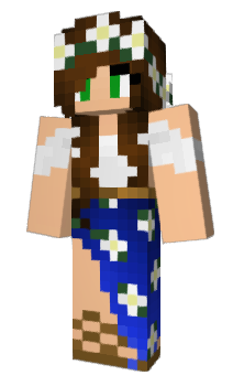 Minecraft скін по ніку MikaMk