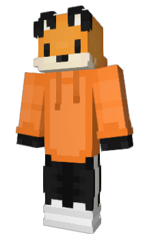 Minecraft скин по нику GAMERFOX5553