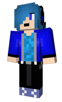 Minecraft skin FrostShade