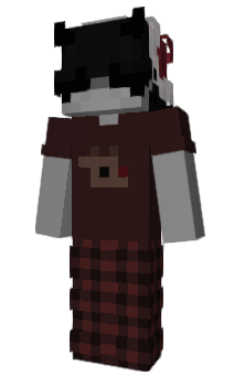 Minecraft скин по нику Qtbnz