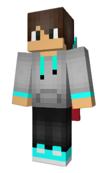 Minecraft скін по ніку TheGagi