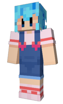 Minecraft скін по ніку GIRLFRIEND_FNF