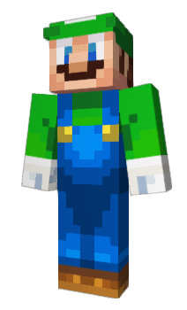 Minecraft скін по ніку Luigi20