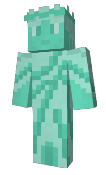 Minecraft скин по нику StatueOfLiberty