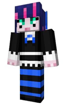 Minecraft skin Zombipanda