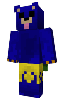 Minecraft skin BlueBerryBear