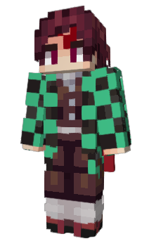 Minecraft скин по нику Tanjiro_k