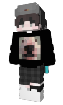 Minecraft skin axolotsalchipapa
