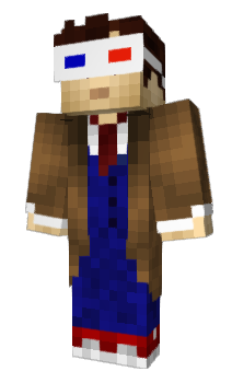 Minecraft скин по нику BlueSpoke