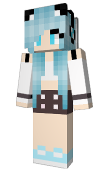 Minecraft скин по нику Minellama