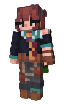 Minecraft скин по нику never_poppy
