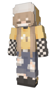 Minecraft скин по нику kawaiiiiuwu