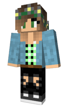 Minecraft скин по нику GoreGirl