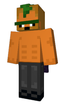 Minecraft скин по нику CarrotHeadMan