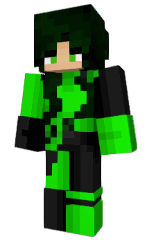 Minecraft skin reddemongirl